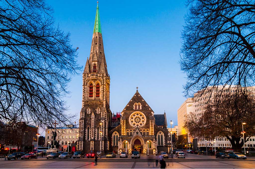 DAY 19 Today proceed to Christchurch. Get set to drive through one of the most scenic route in New Zealand. Panoramic city tour of Christchurch